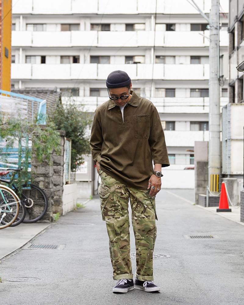 実物 USED イギリス軍 MTP コンバット カーゴパンツ スラントポケット 