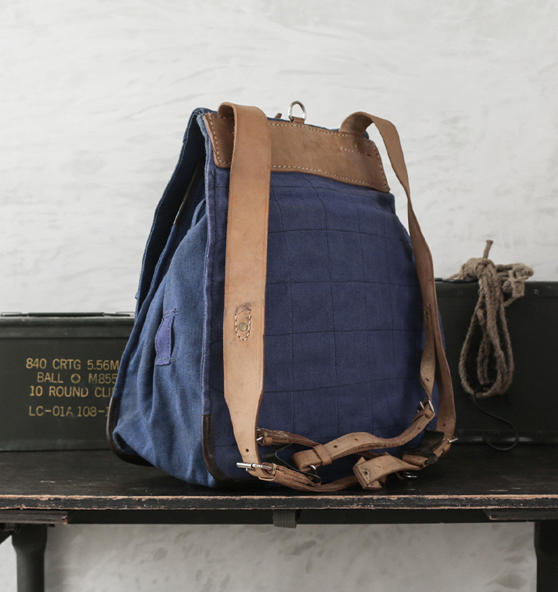 実物 USED ルーマニア軍 VINTAGE マウンテン バックパック ブルー