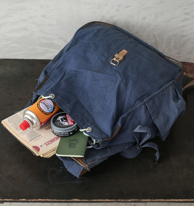 実物 USED ルーマニア軍 VINTAGE マウンテン バックパック ブルー