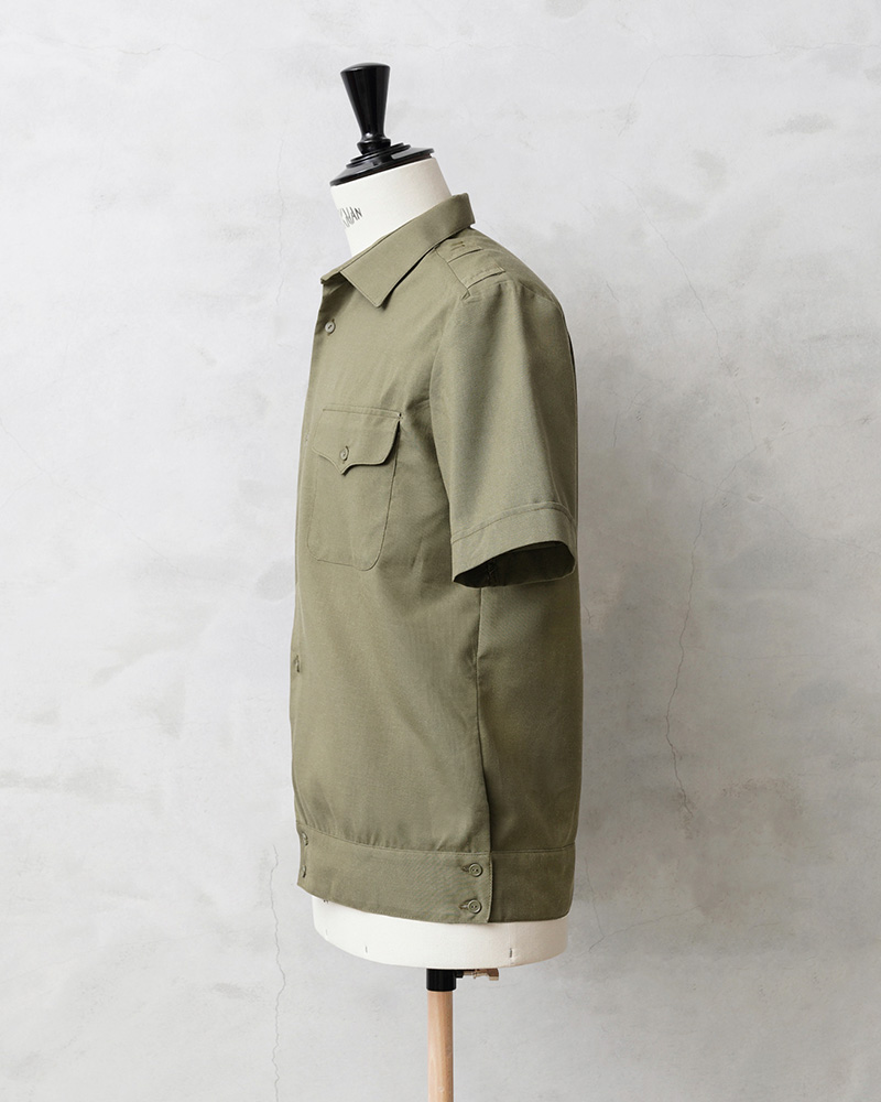 実物 新品 デッドストック ロシア軍 USSR 半袖 オフィサーシャツ ミリタリーファッション 軍服