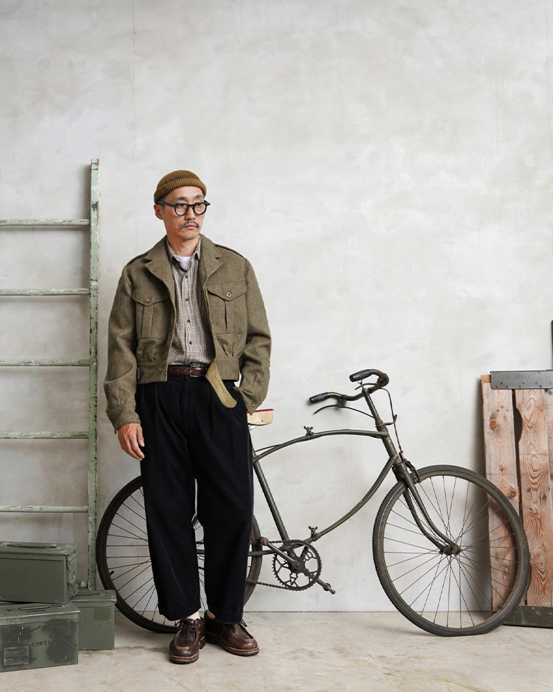実物 新品 デッドストック イギリス軍 1949 PATTERN BATTLE DRESS