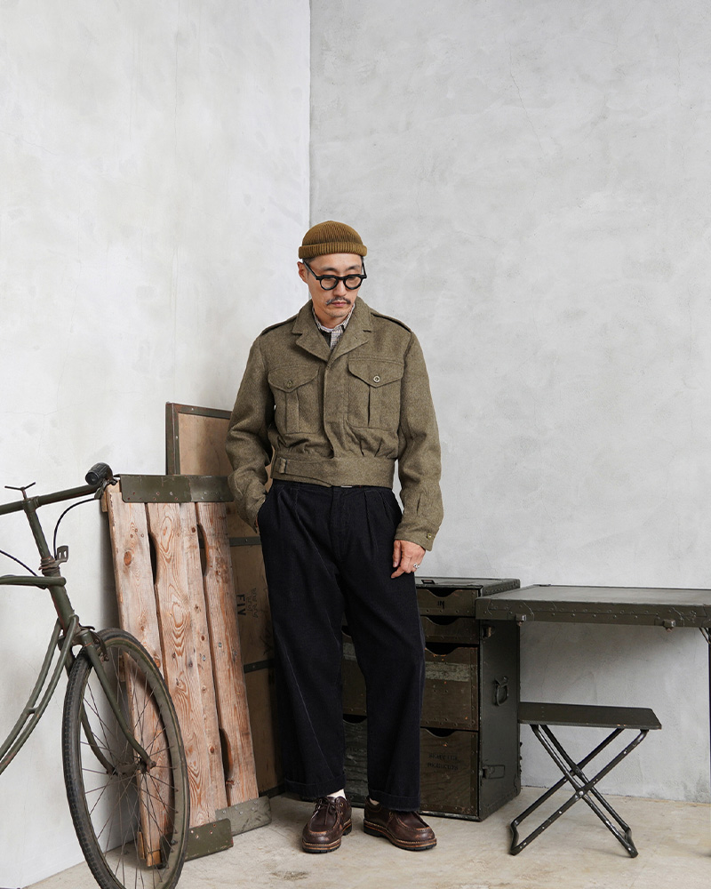 実物 新品 デッドストック イギリス軍 1949 PATTERN BATTLE DRESS