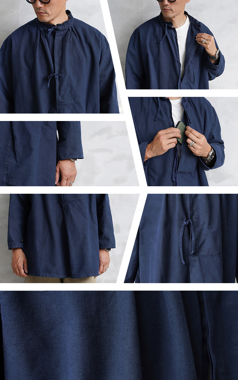 実物 USED スイス軍 40's ヴィンテージ マウンテン スモック NAVY 