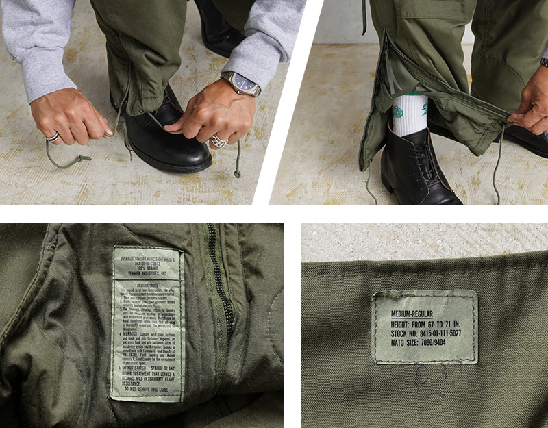 実物 USED 米軍 CVC CREWMAN'S NOMEX オーバーオール