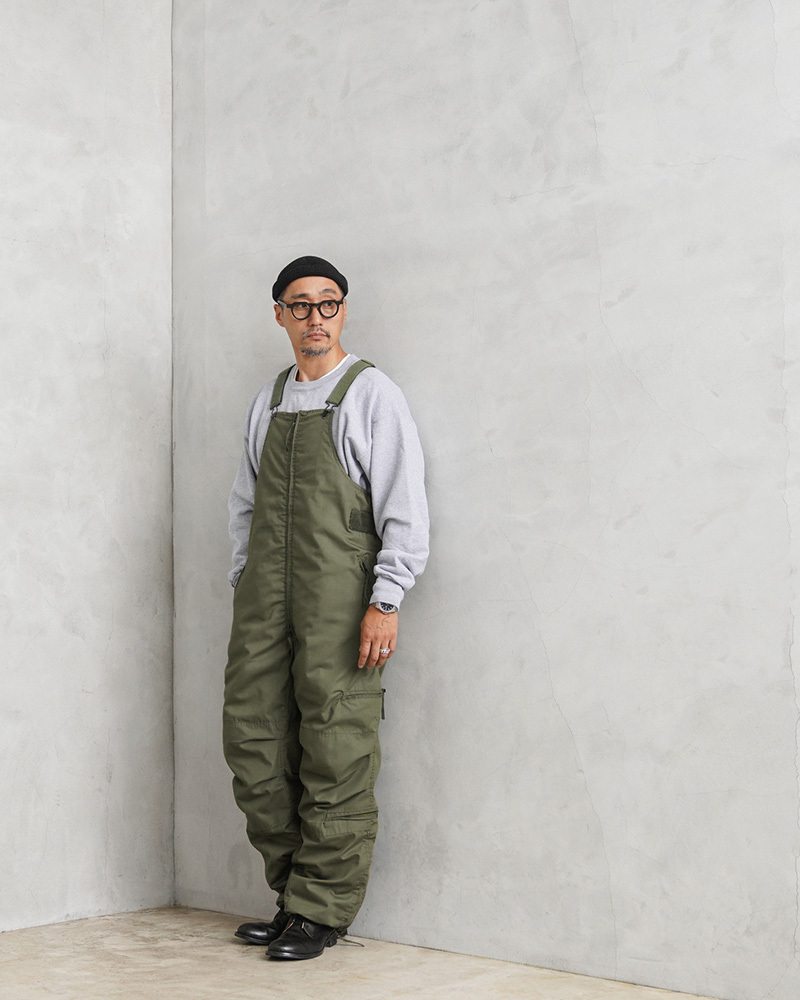 実物 USED 米軍 CVC CREWMAN'S NOMEX オーバーオール