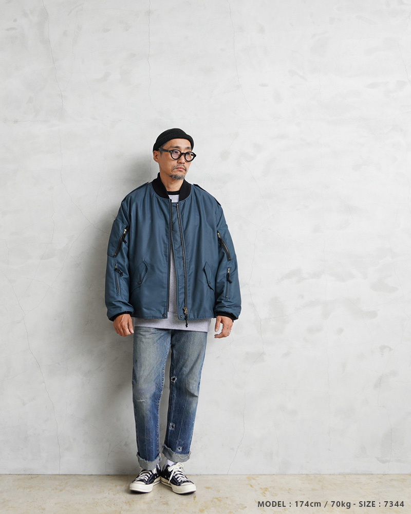 80s カナダ軍 エアフォース フライトジャケット MA-1 MK-3 実物 新品