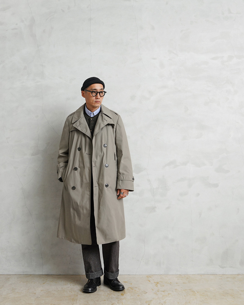 実物 USED 米海兵隊 U.S.M.C. トレンチコート ライナー付き