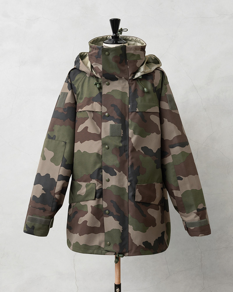 実物 新品 デッドストック フランス軍 CCE CAMO WATERPROOF フィールド