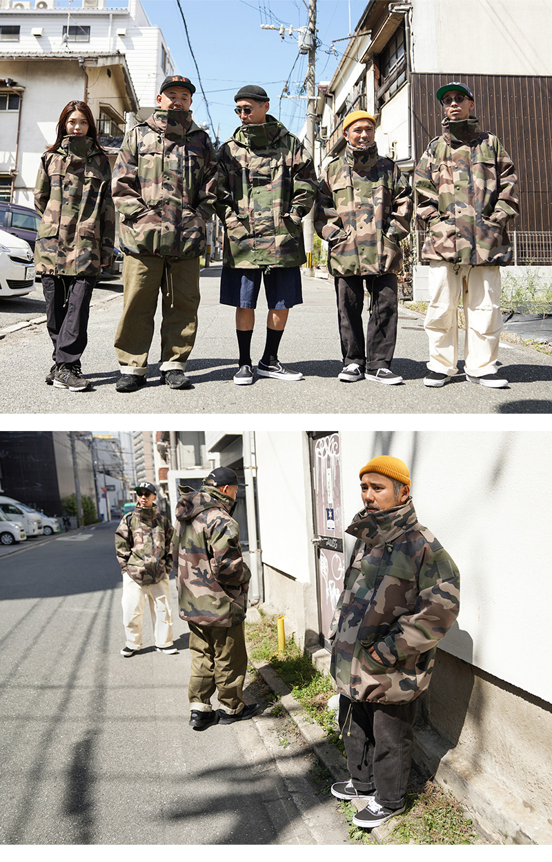 実物 新品 デッドストック フランス軍 CCE CAMO WATERPROOF フィールド 