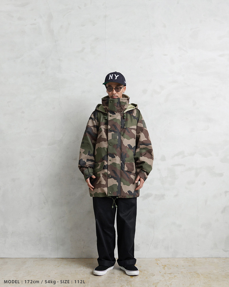 実物 新品 デッドストック フランス軍 CCE CAMO WATERPROOF フィールド