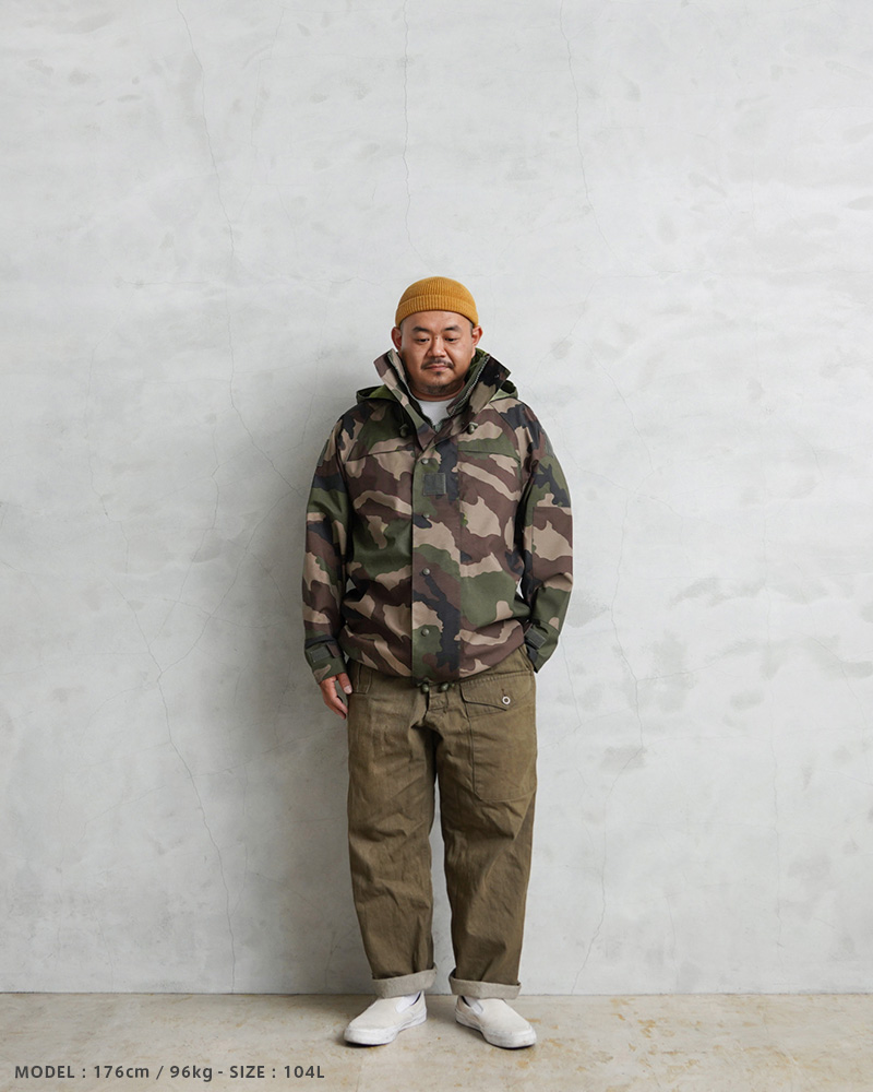 リジェクト 訳あり品 実物 USED フランス軍 CCE CAMO WATERPROOF 