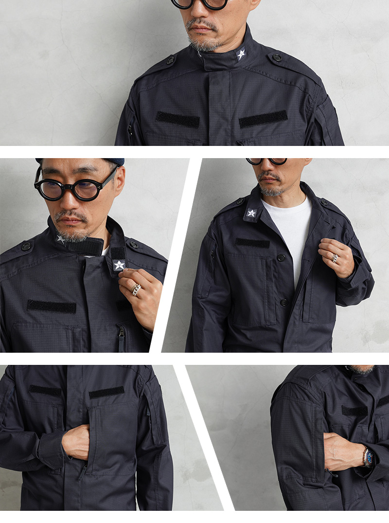 ミリタリージャケット Nolita(ノリータ)イタリアブランド S 咲きほこっ