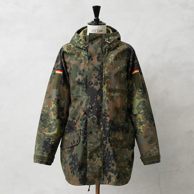 実物 USED ドイツ軍 BW SYMPATEX パーカー フレックカモ フレクター 