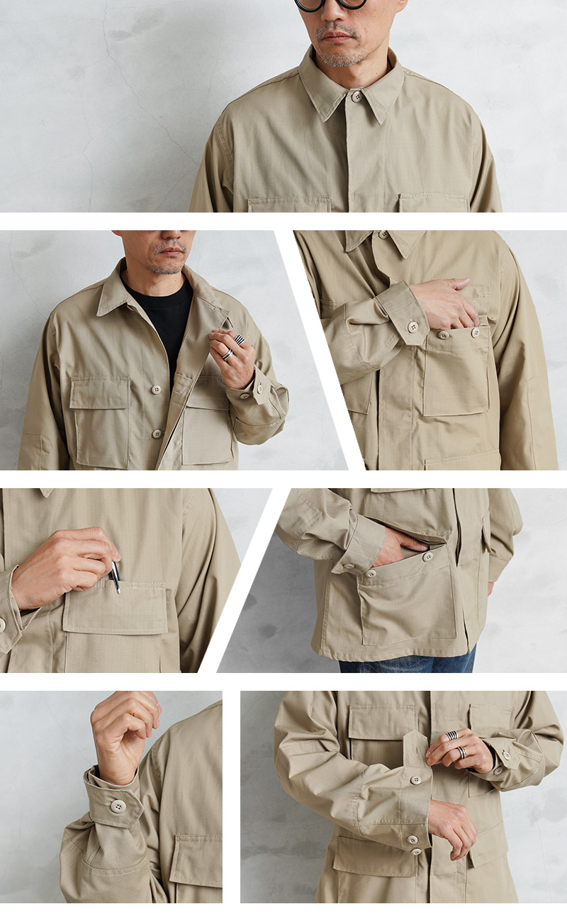 MADE IN USA 新品 米軍 デッドストック BDU ジャケット カーキ