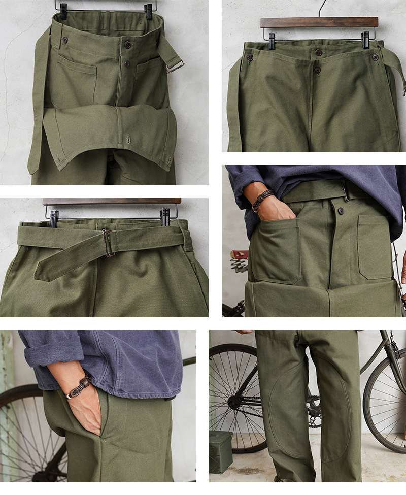 フランス軍 1940-50's M-38 MOTORCYCLE PANTS（モーターサイクルパンツ 