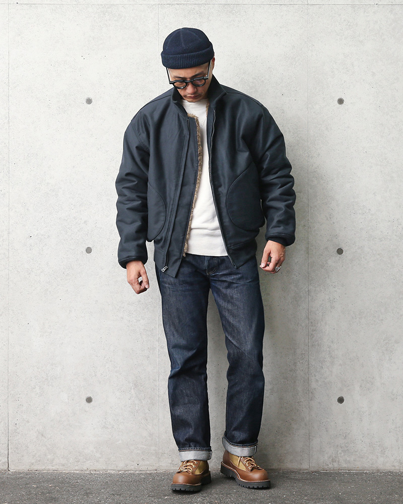 米軍 1940's 初期型 U.S.NAVY ZIP デッキジャケット 日本製 WAIPER.inc