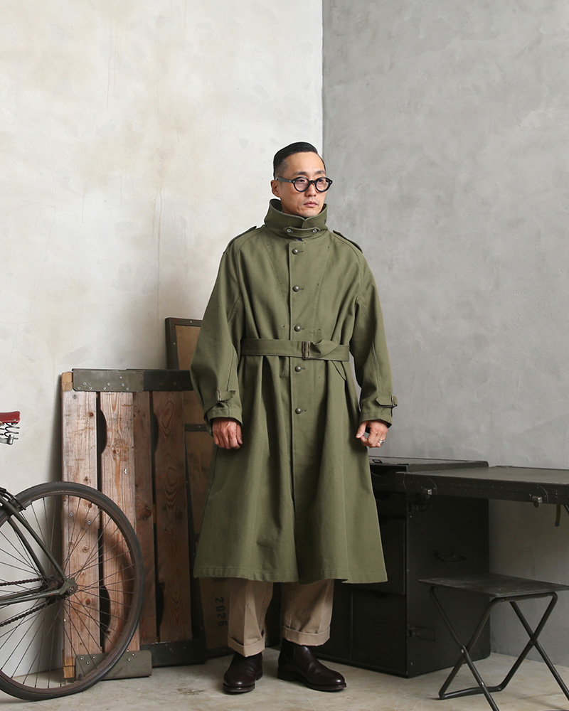 フランス軍 MOTORCYCLE COAT（モーターサイクルコート）WAIPER.inc