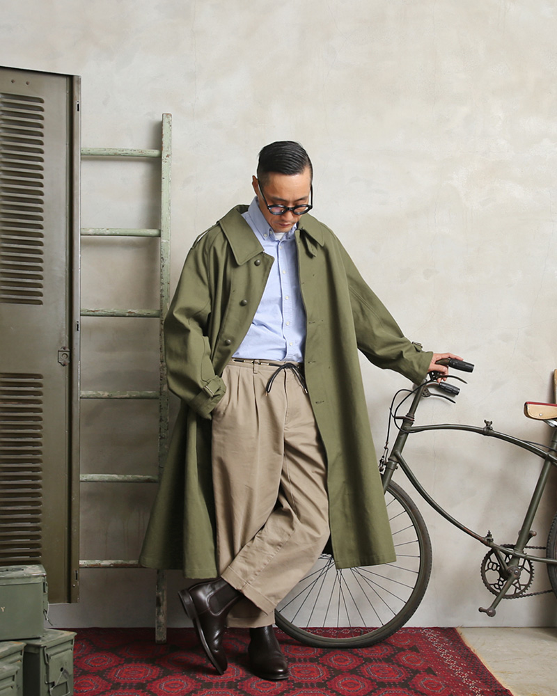 フランス軍 MOTORCYCLE COAT（モーターサイクルコート）WAIPER.inc