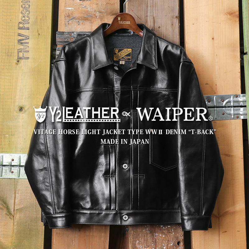 Y'2 LEATHER ワイツーレザー WP-01T-VHL WAIPER別注 ホースハイド