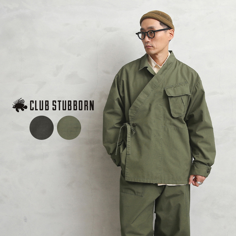 CLUB STUBBORN クラブスタボーン リップストップ JUNGLE ZEN ジャケット